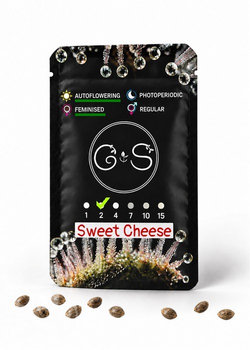 Семена  Auto Sweet Cheese feminised Ganja Seeds