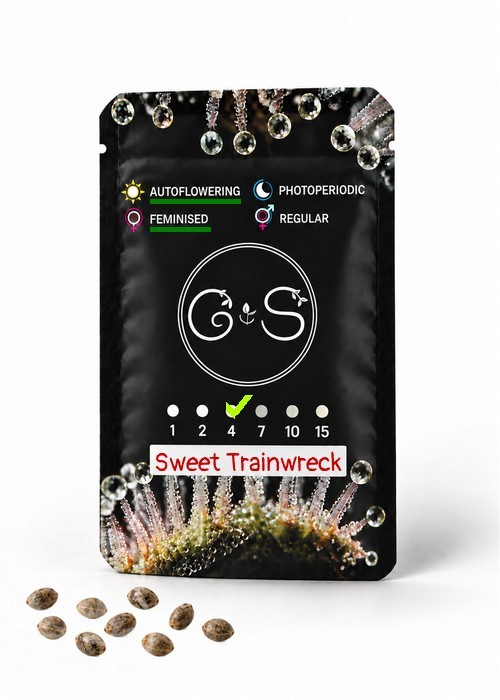 Семена  Auto Sweet Trainwreck feminised Ganja Seeds