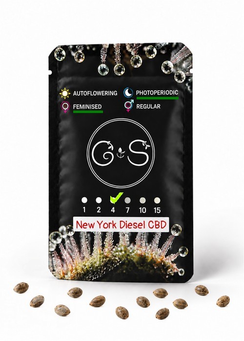 Семена  New York Diesel CBD feminised Ganja Seeds