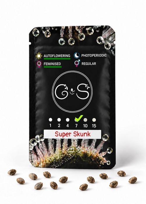 Семена конопли  Auto Super Skunk feminised Ganja Seeds
