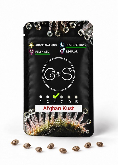 Семена конопли  Afghan Kush feminised Ganja Seeds